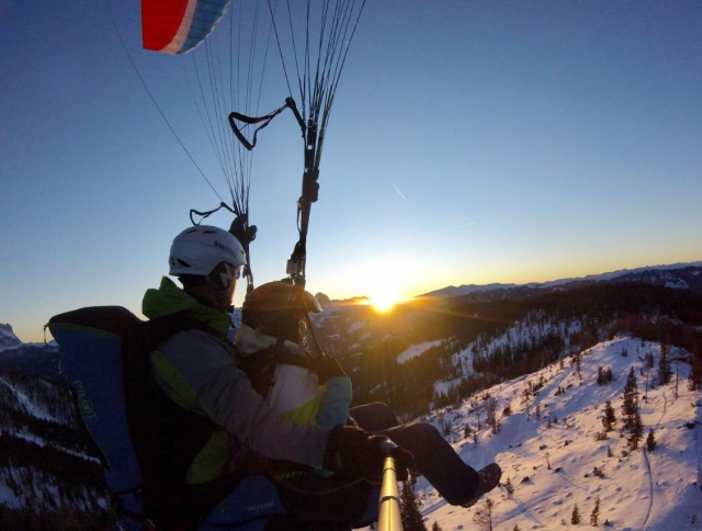  parapenle en la necve 