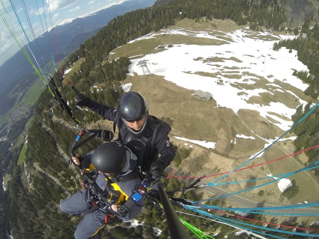  Con un poco de nieve bajo tus pies 