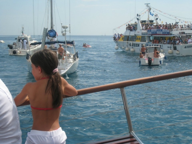  A bordo del Queen Isabella 