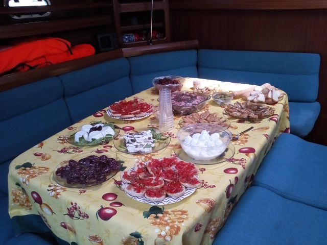  cena en barco 