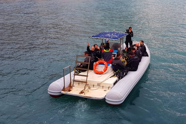  Buscando el punto para bucear 