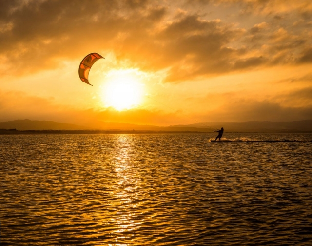  Atardecer en el mar 