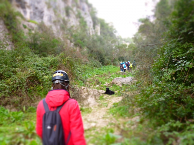Excursión de barranquismo