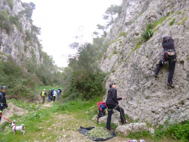 Escalada en las rocas