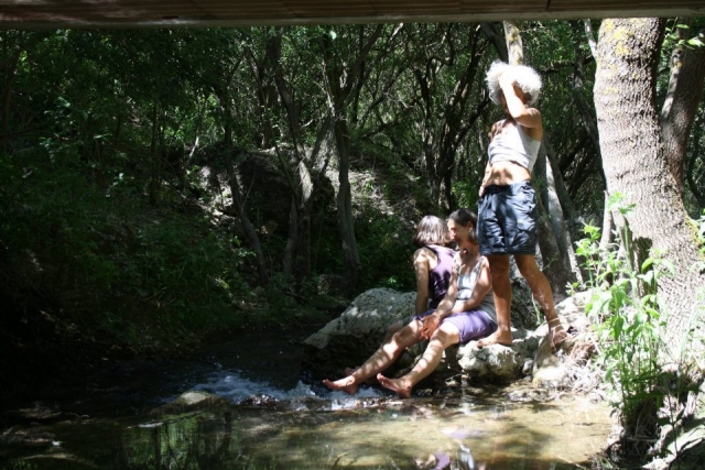 Una parada duranle el trekking