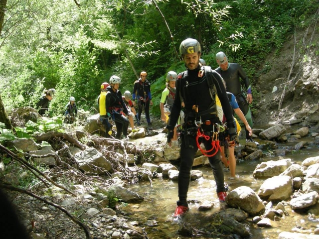  barranquismo Raganello 