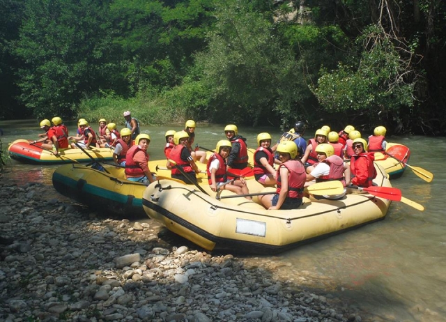  rafting para adultos y niños
