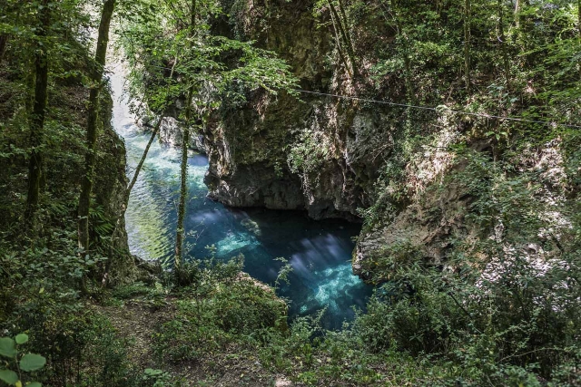  las gargantas azules 