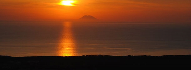 La magia del atardecer 