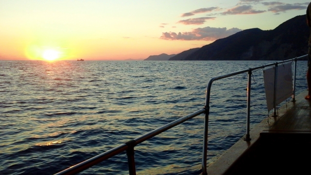 Cinque Terre al atardecer 
