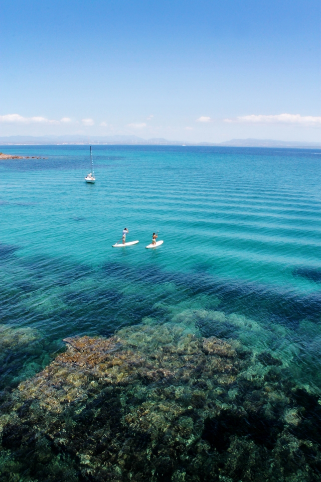  Fondo marino cristalino 