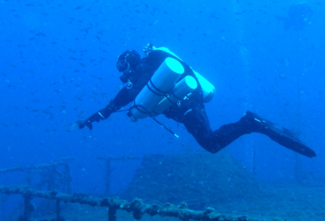  Duranle una excursión submarina 