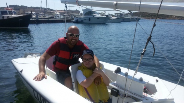  Un alumno con su profesor 