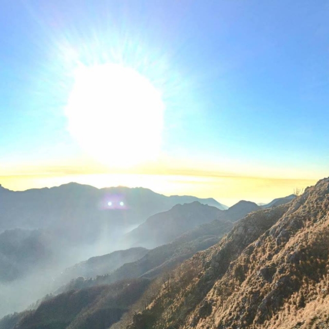 Trekking en las montañas