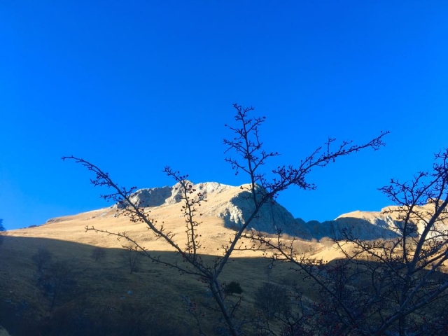 Cielo despejado los Apeninos