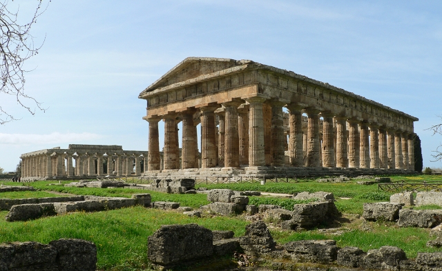  Vista de Paestum