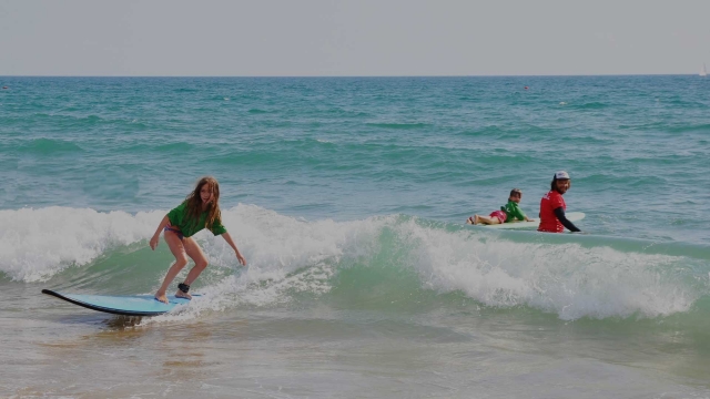  Las primeras lecciones de surf 