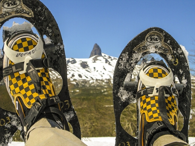  ¡Qué lindas estas raquetas de nieve! 