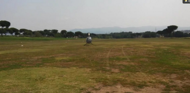  Uno de nuestros helicópteros 