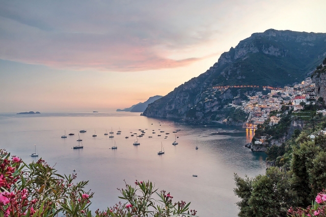  La maravillosa costa de Amalfi. 