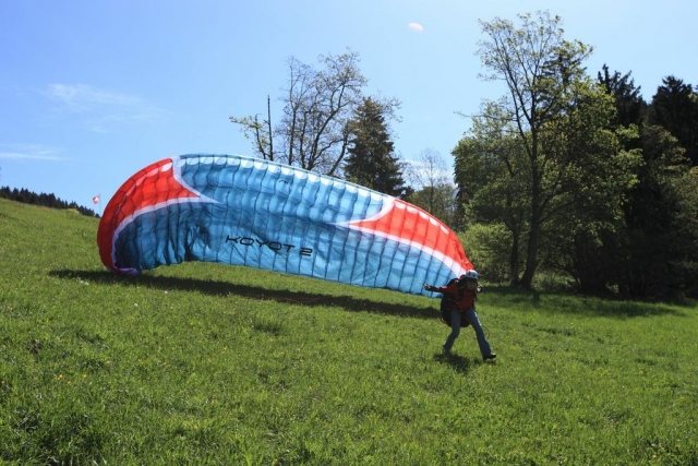  Parapenle inflado 