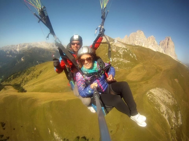  Selfie en el Val di Fiemme 