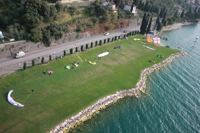 La orilla del lago 