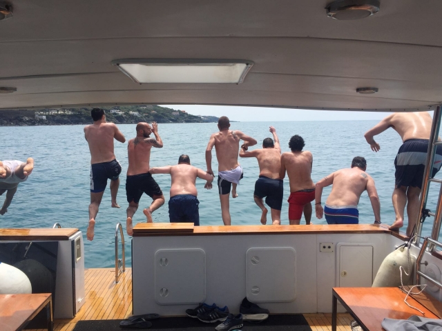  Un chapuzón en el mar 