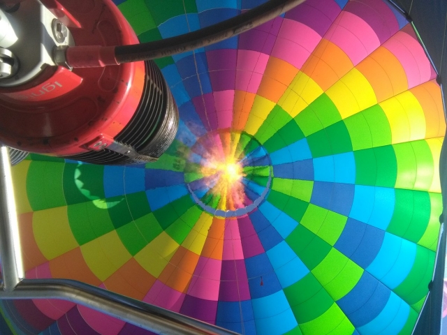  El interior del globo 