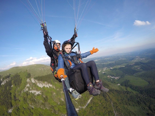  Volando sobre el green 