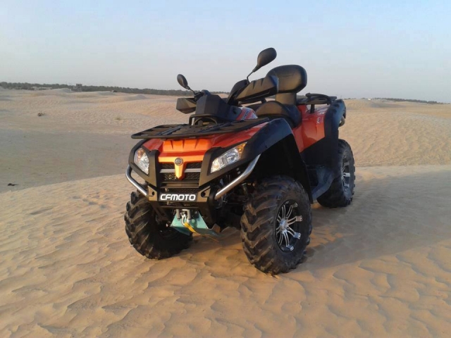  Uno de nuestros cuatrimotos 