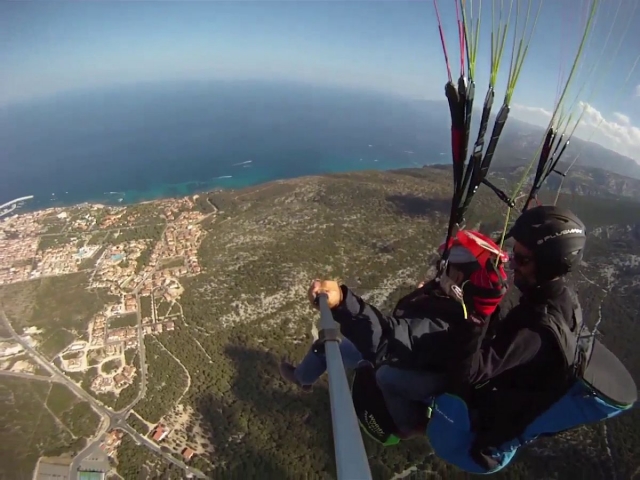 Panorama bajo los pies