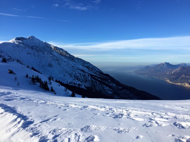  Vista del lago desde el nevado 