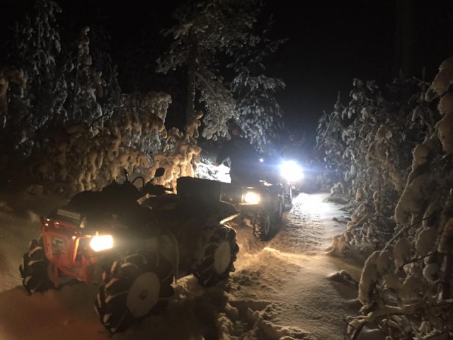  excursión en quad