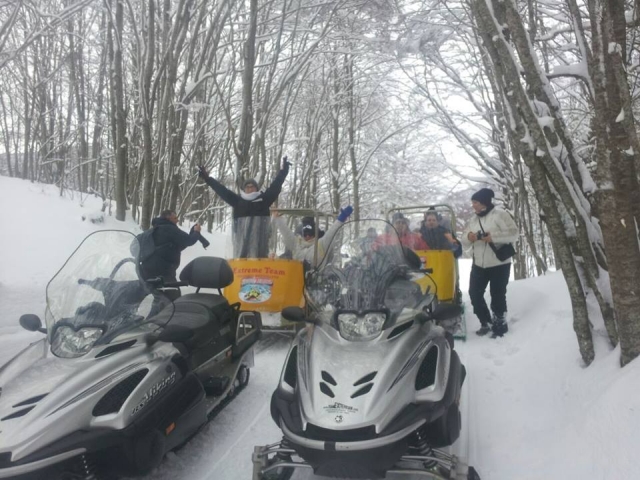  Excursión en moto de nieve 