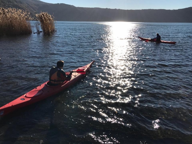  En el lago 