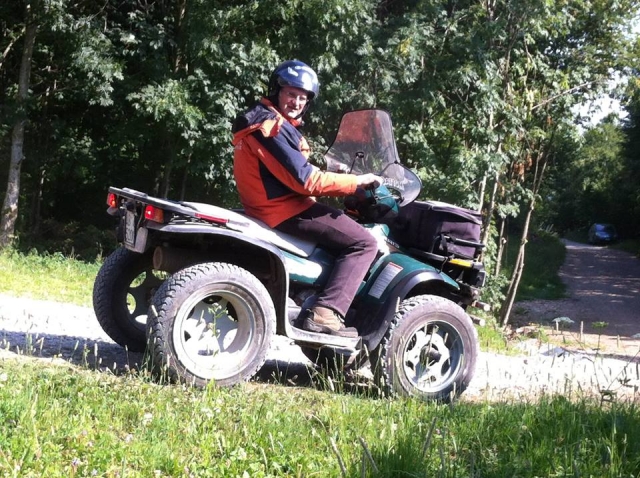 Subir en uno de nuestros quads