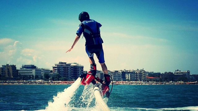  Fly board en el mar 