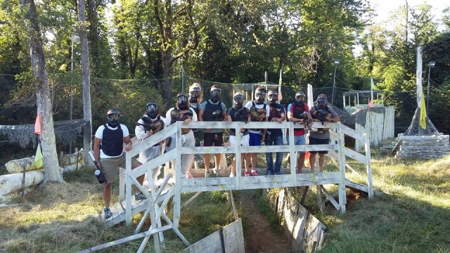  Equipo de jugadores de Gotcha de Parma