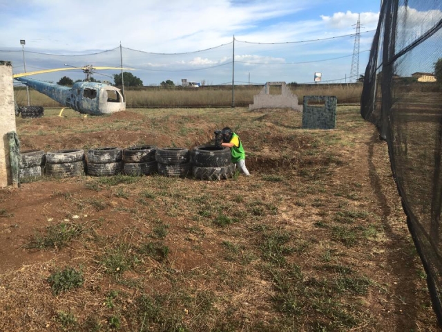  Posicionando el rifle 