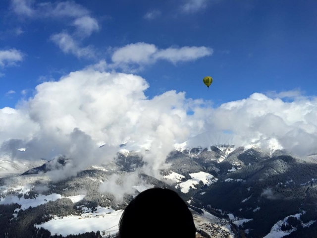  entre nubes y montañas