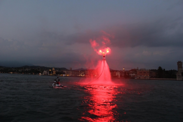  Flyboard nocturno 
