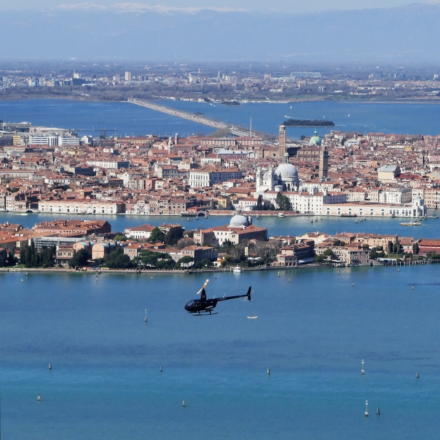 Volando sobre Venecia 