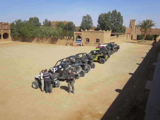  Listo para partir hacia el desierto 