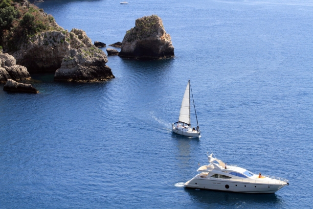  En el maravilloso mar de Taormina 