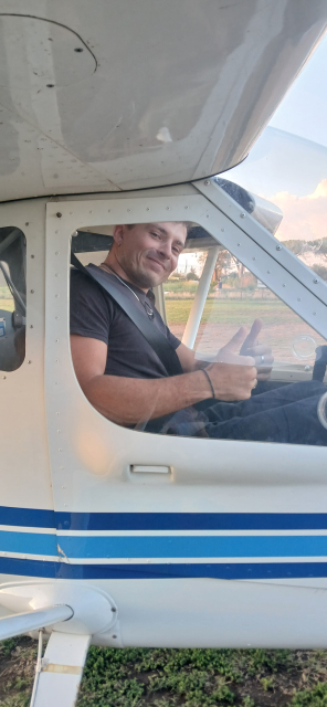 Opinión de Fabio sobre Piloto durante 1 día en avión Castelli Romani 20min