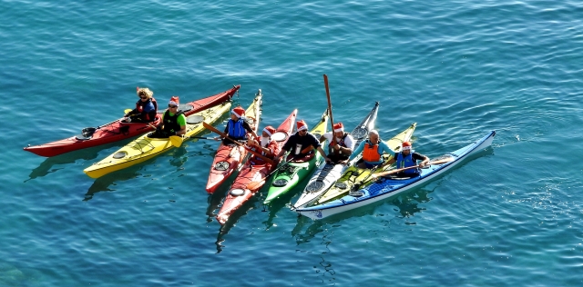  Kayak en el mar 