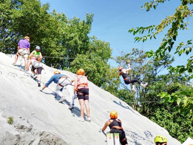  Escalando la cerro 