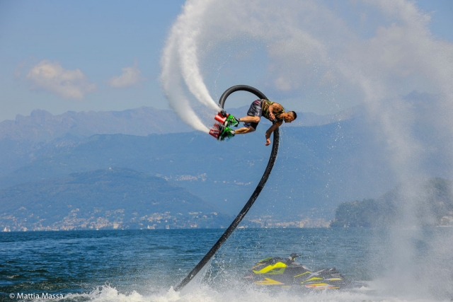  En el aire con el flyboard 