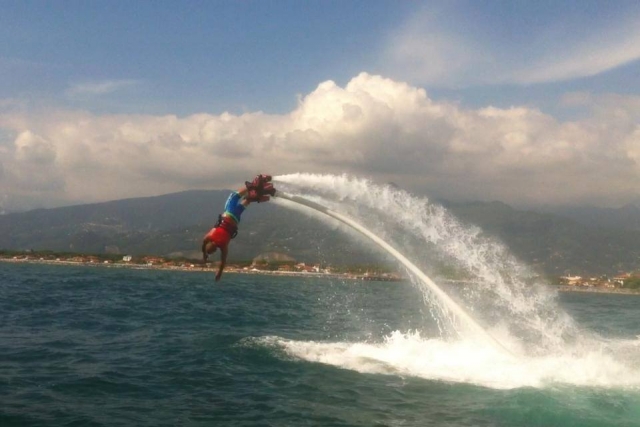  Un chapuzón en el agua 